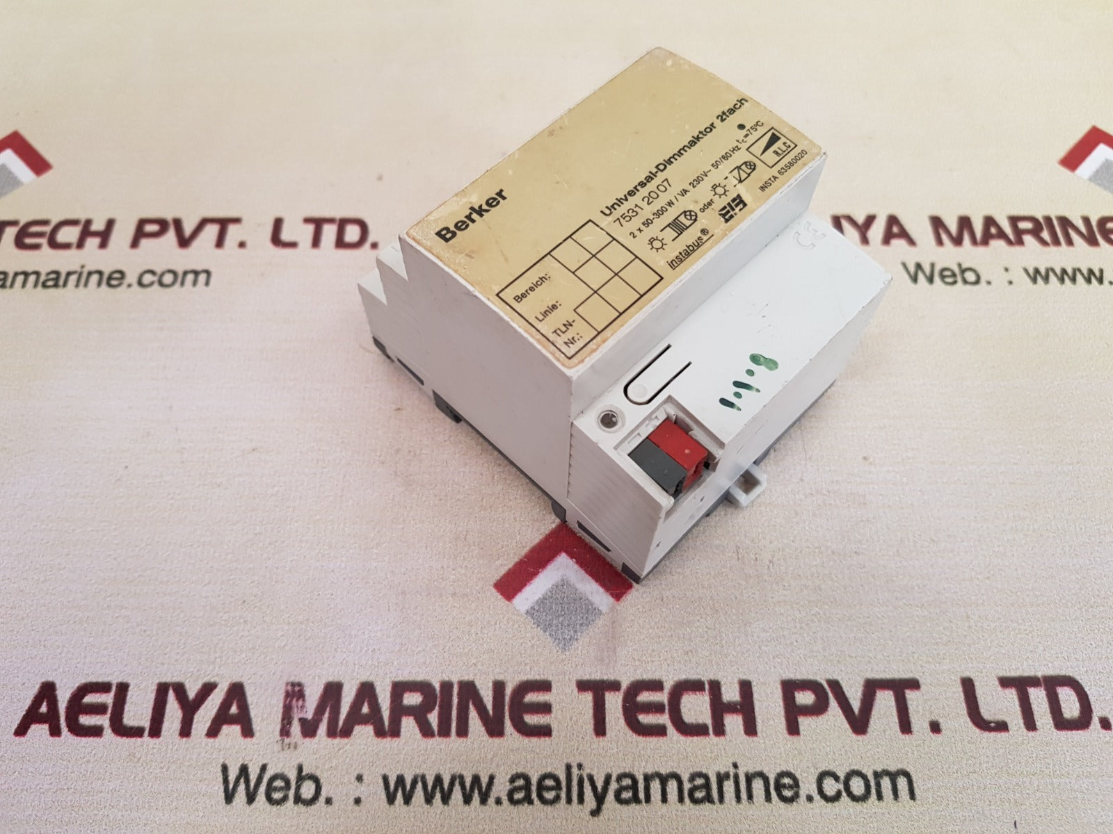 Berker 7531 20 07 Universal-dimmaktor Actuator 2 Fold 230V~50/60Hz - Image 4