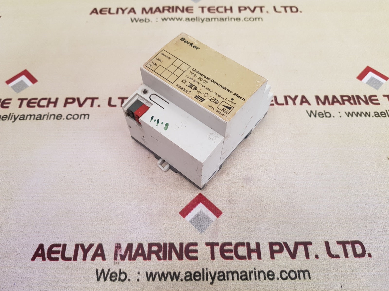 Berker 7531 20 07 Universal-dimmaktor Actuator 2 Fold 230V~50/60Hz - Image 6