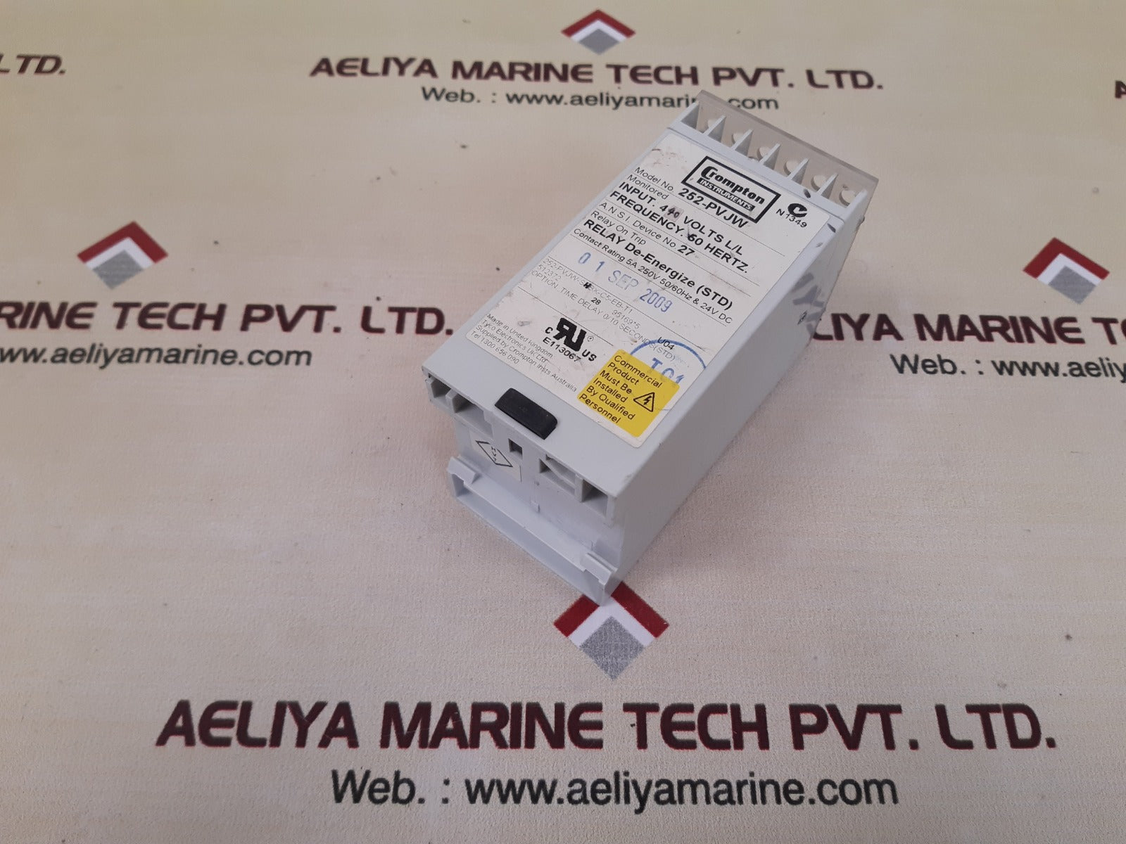 Crompton 252-pvjw Option Time Delay 0/10 Seconds(Std) Protector Relay Module - Image 6