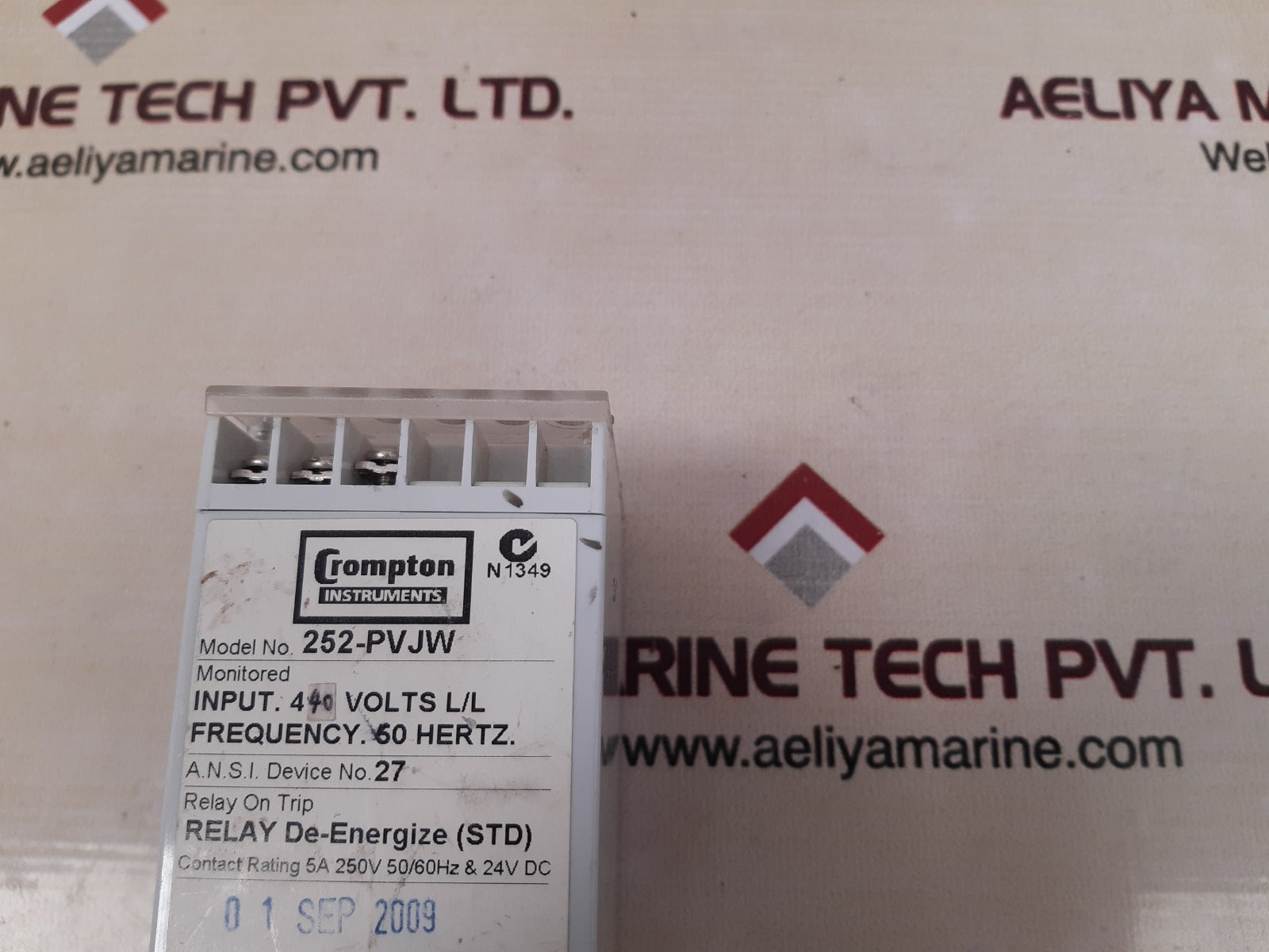 Crompton 252-pvjw Option Time Delay 0/10 Seconds(Std) Protector Relay Module - Image 7