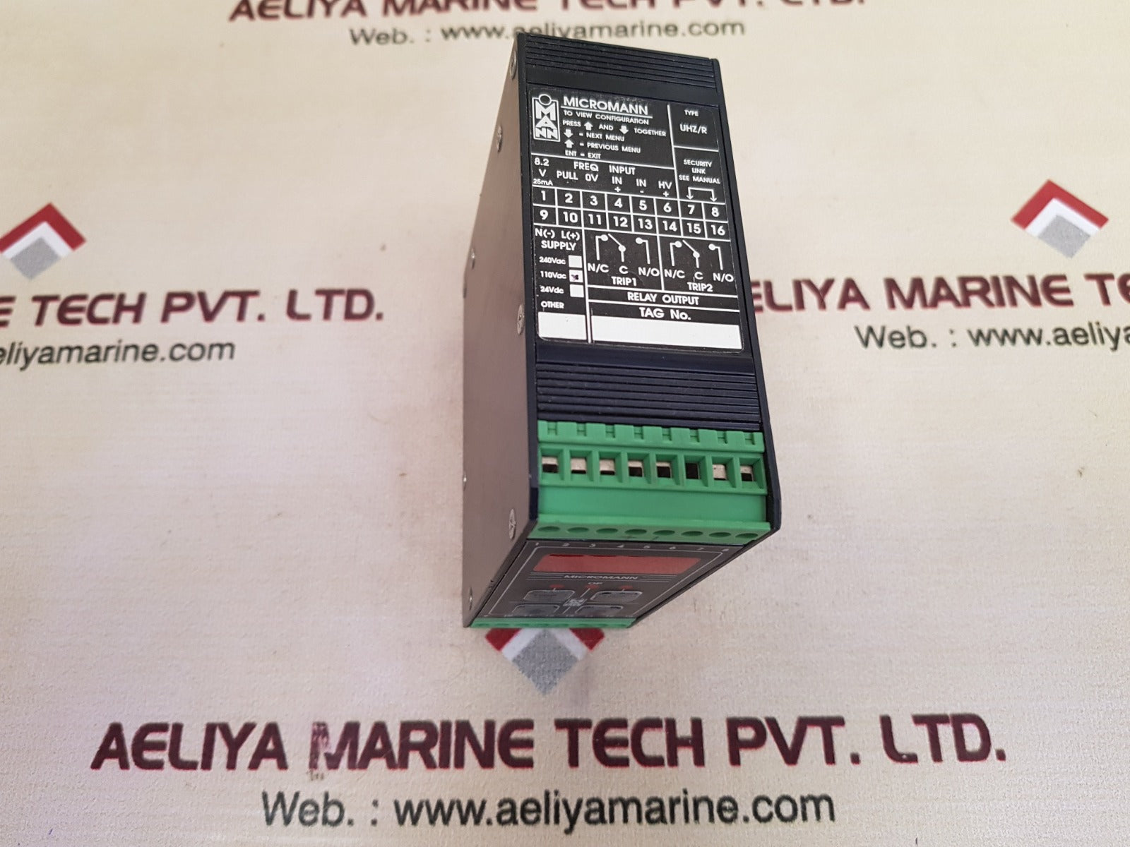 Mann Industries Uhz/R/110Vac/V1.20 Monitoring Module 110Vac - Image 3
