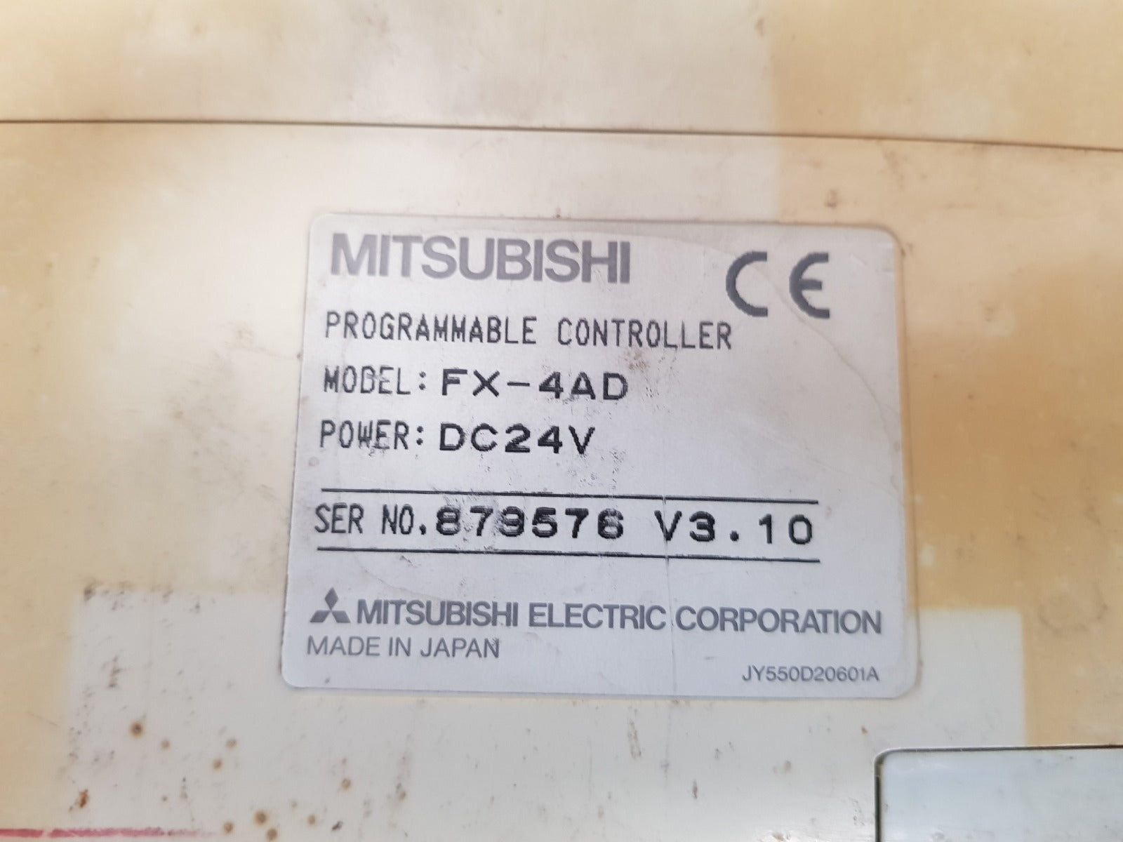 Mitsubishi Fx-4Ad Programmable Controller Dc24V - Image 8