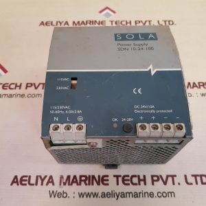 Sola Sdn 10-24-100 Power Supply 115/230 Vac 50-60Hz