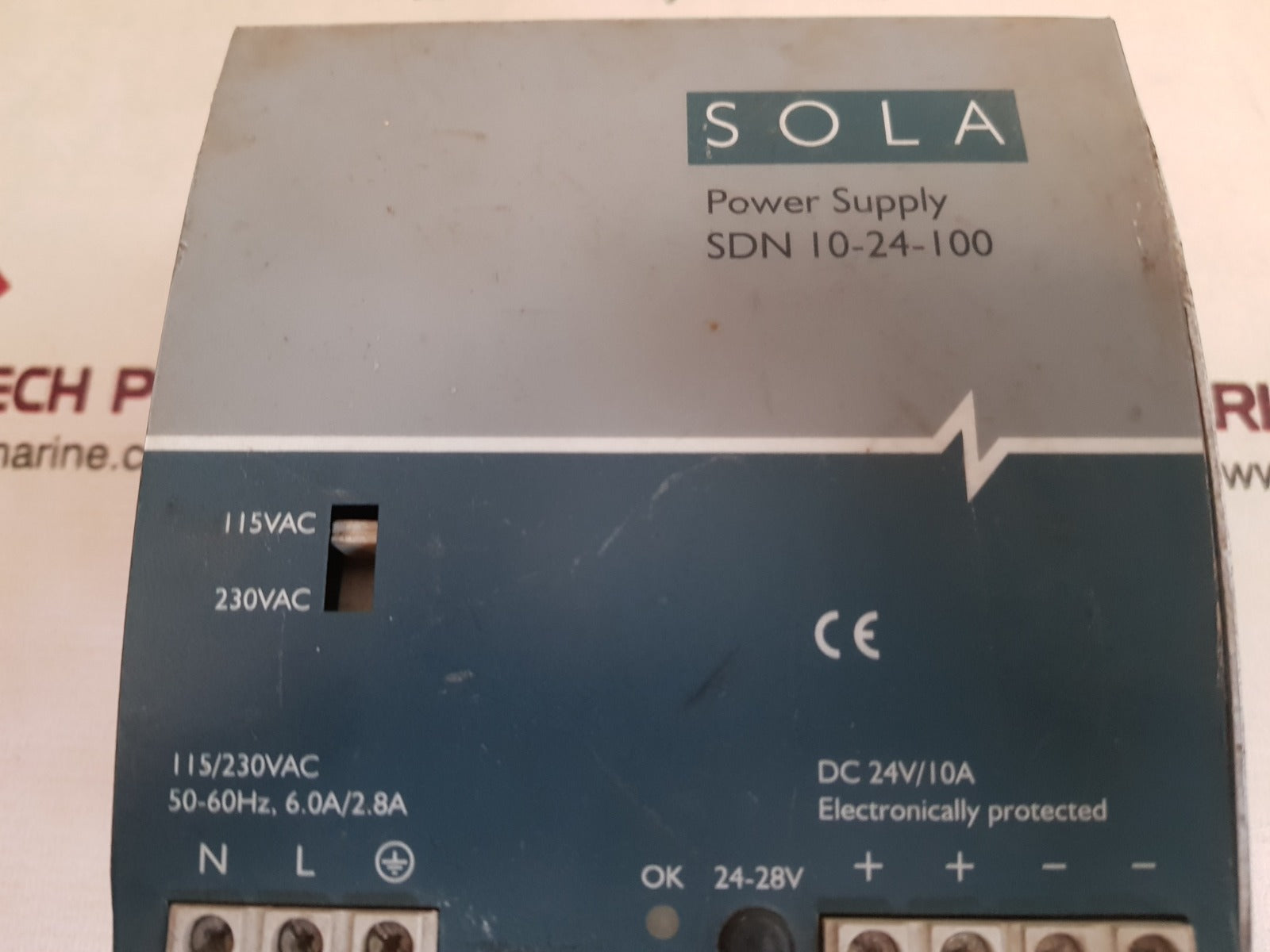 Sola Sdn 10-24-100 Power Supply 115/230 Vac 50-60Hz - Image 8