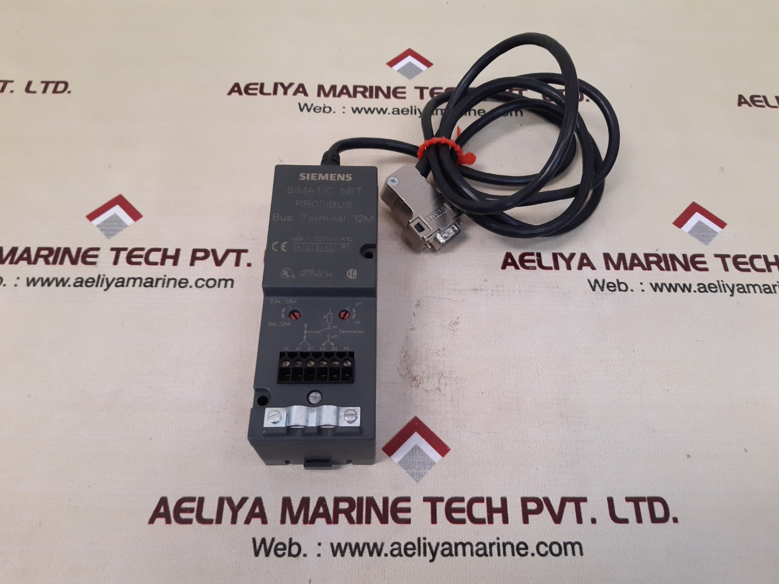 Siemens Simatic Net 6Gk1 500-0Aa10 Profibus Bus Terminal 12M