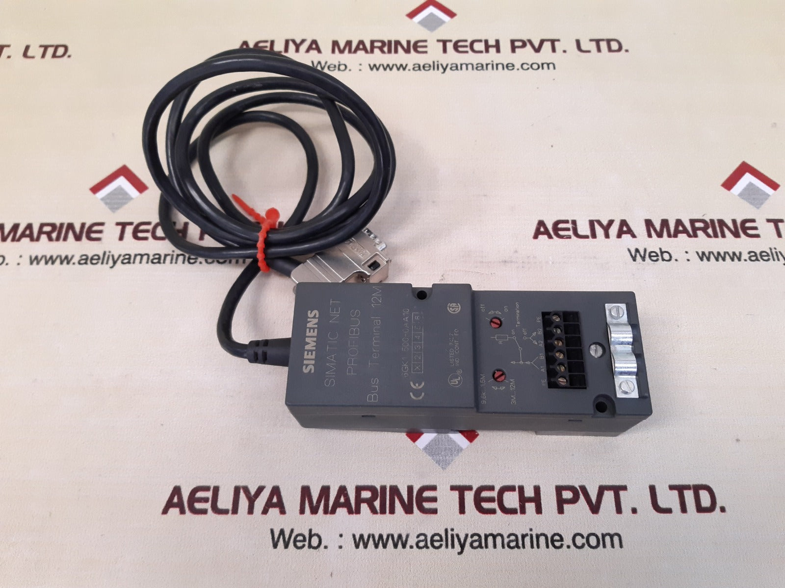 Siemens Simatic Net 6Gk1 500-0Aa10 Profibus Bus Terminal 12M - Image 2