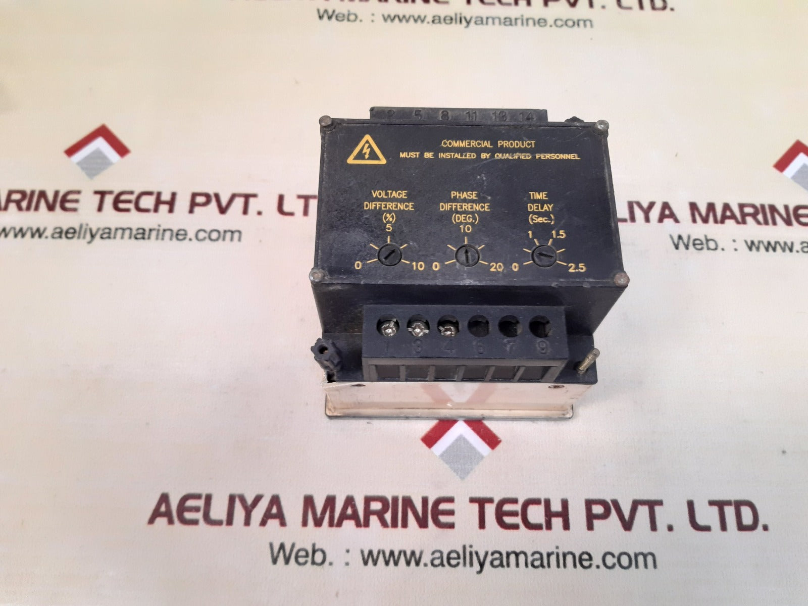 Crompton 244-14Gg-szbx-fq-sm Synchro Check Relay 380-480V Ac - Image 5