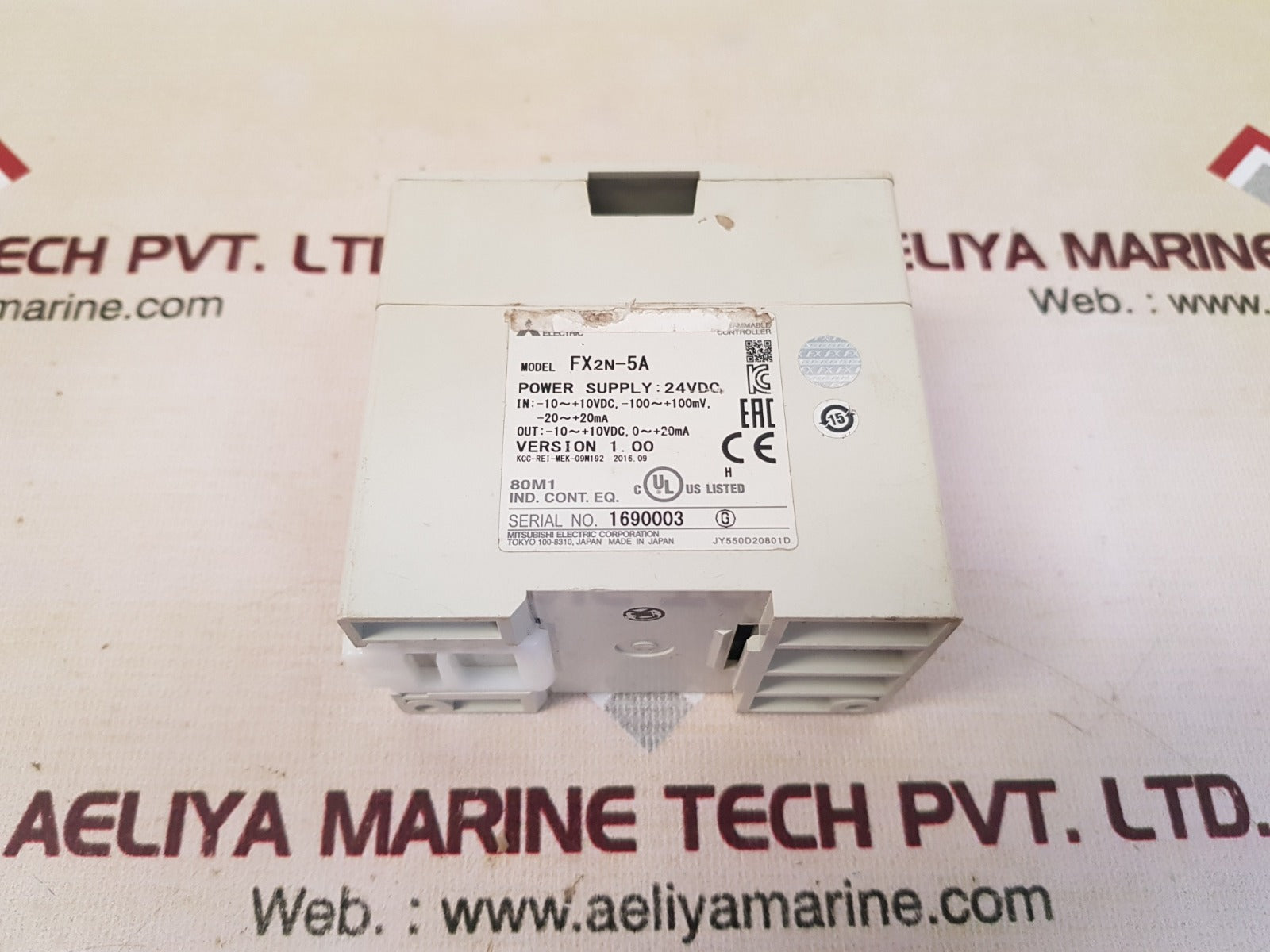 Mitsubishi Fx2N-5A Programmable Controller Module 24Vdc - Image 2
