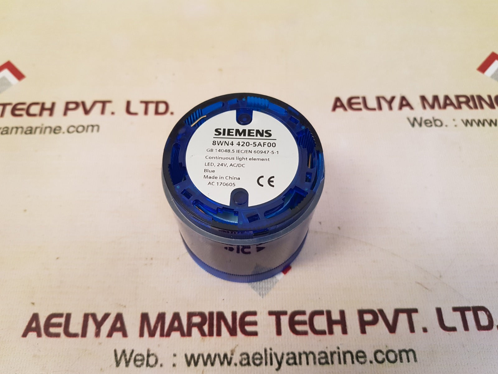 Siemens 8Wn4 420-5Af00 Continuous Light Element 24V Ac/Dc - Image 2