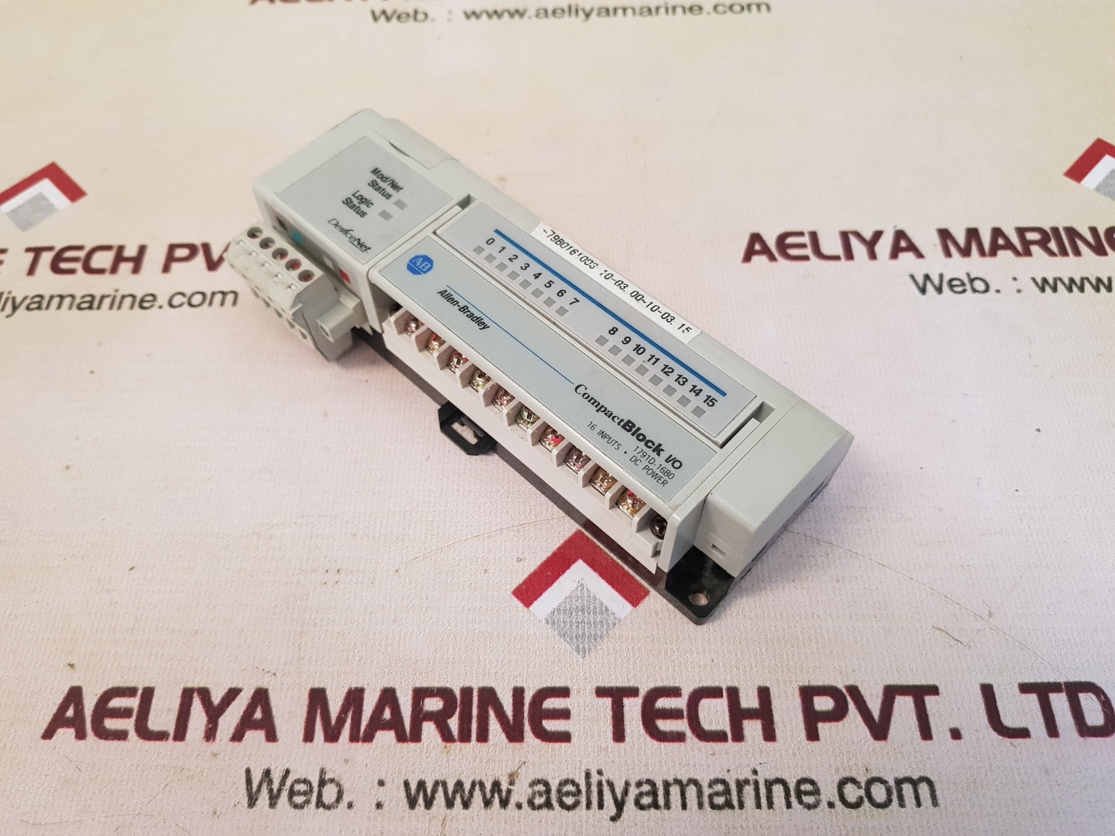 Allen-bradley 1791D-16B0 16 Inputs Compact Block I/O Devicenet - Image 6