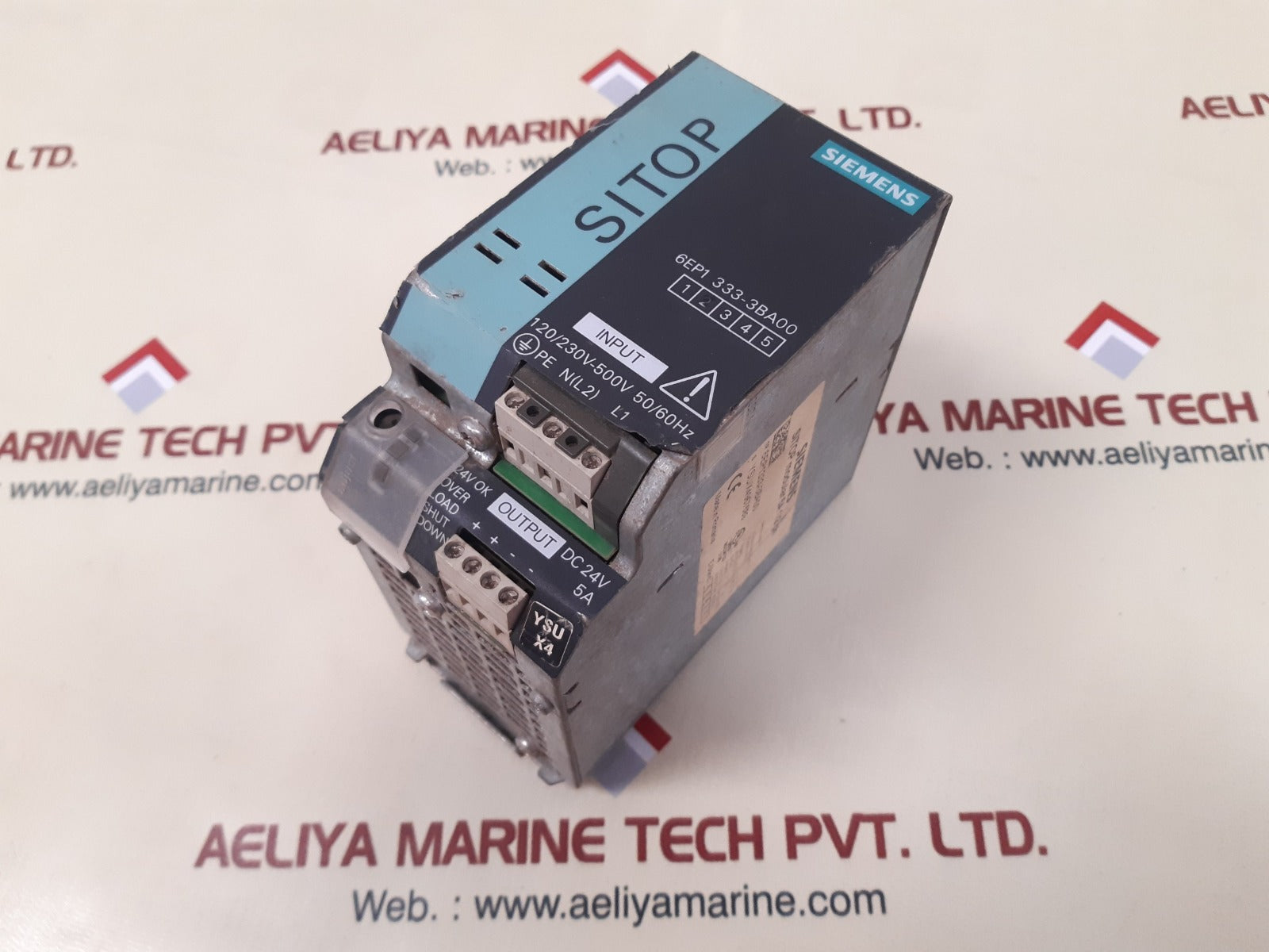 Siemens 6Ep1 333-3Ba00 Sitop Modular Power Supply 5A 1/2 Ph - Image 2