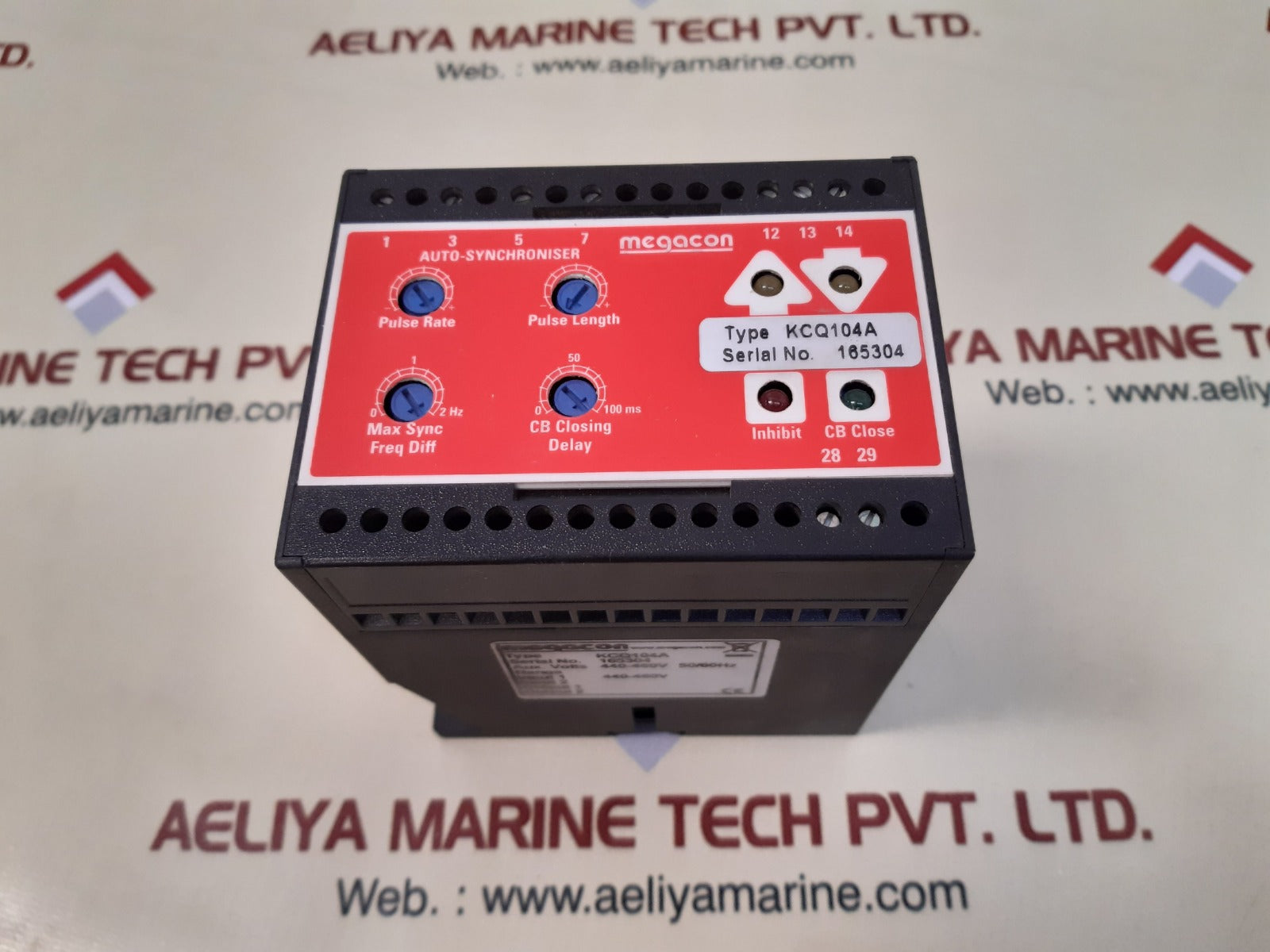 Megacon Kcq104A Auto-synchroniser 440-460V 50/60Hz - Image 3