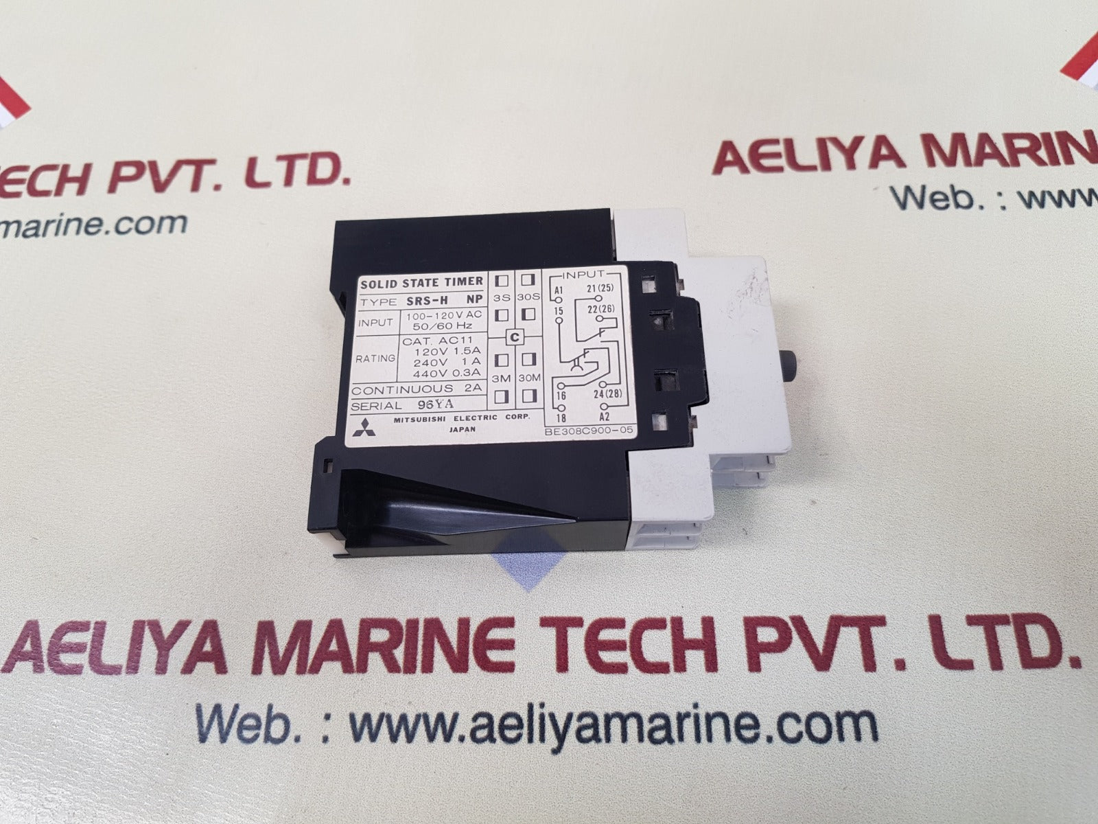 Mitsubishi Electric Srs-h Np Solid State Timer 100-120V Ac 50/60Hz - Image 2