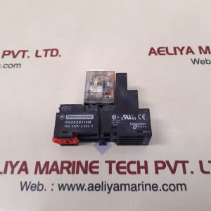 Telemecanique/Schneider Electric Rxm4Ab2Bd Relay With Base Rxze2S114M