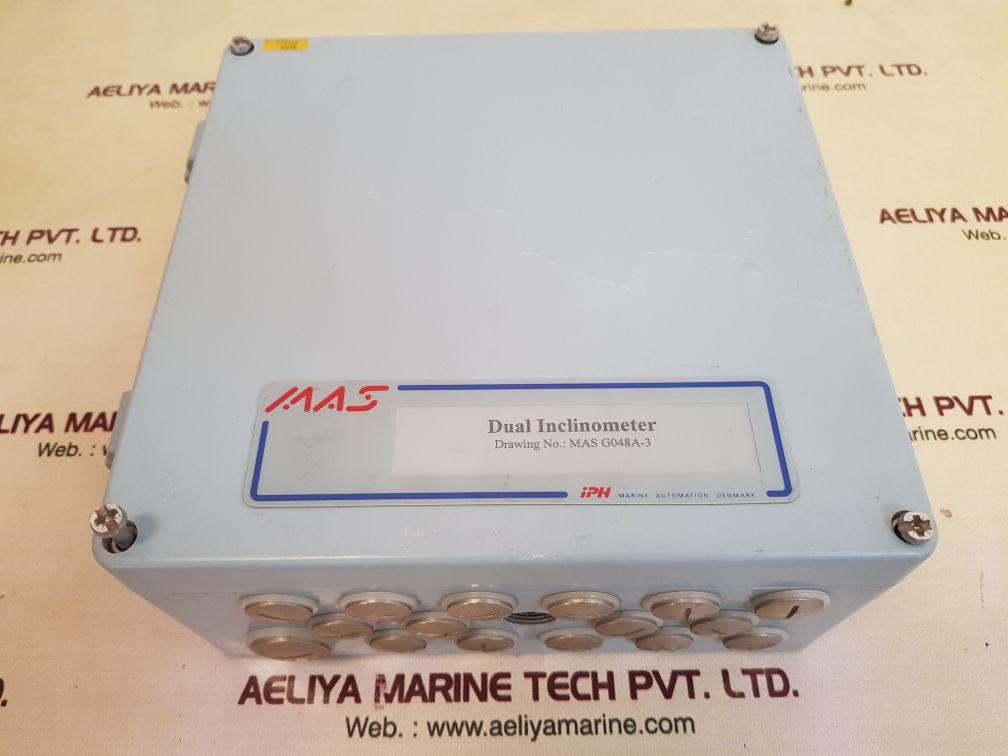 Mas Iph Marine G048A-3 Dual Inclinometer 24Vdc