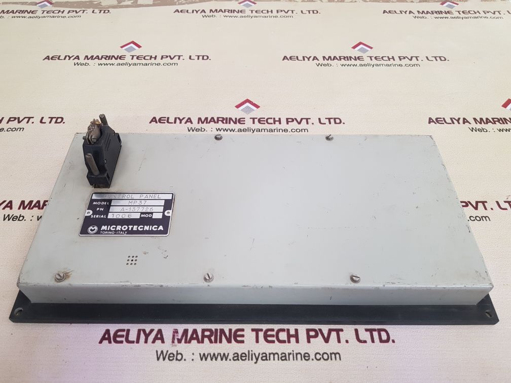 Microtecnica A-137726 Control Panel Mp 37 - Image 2
