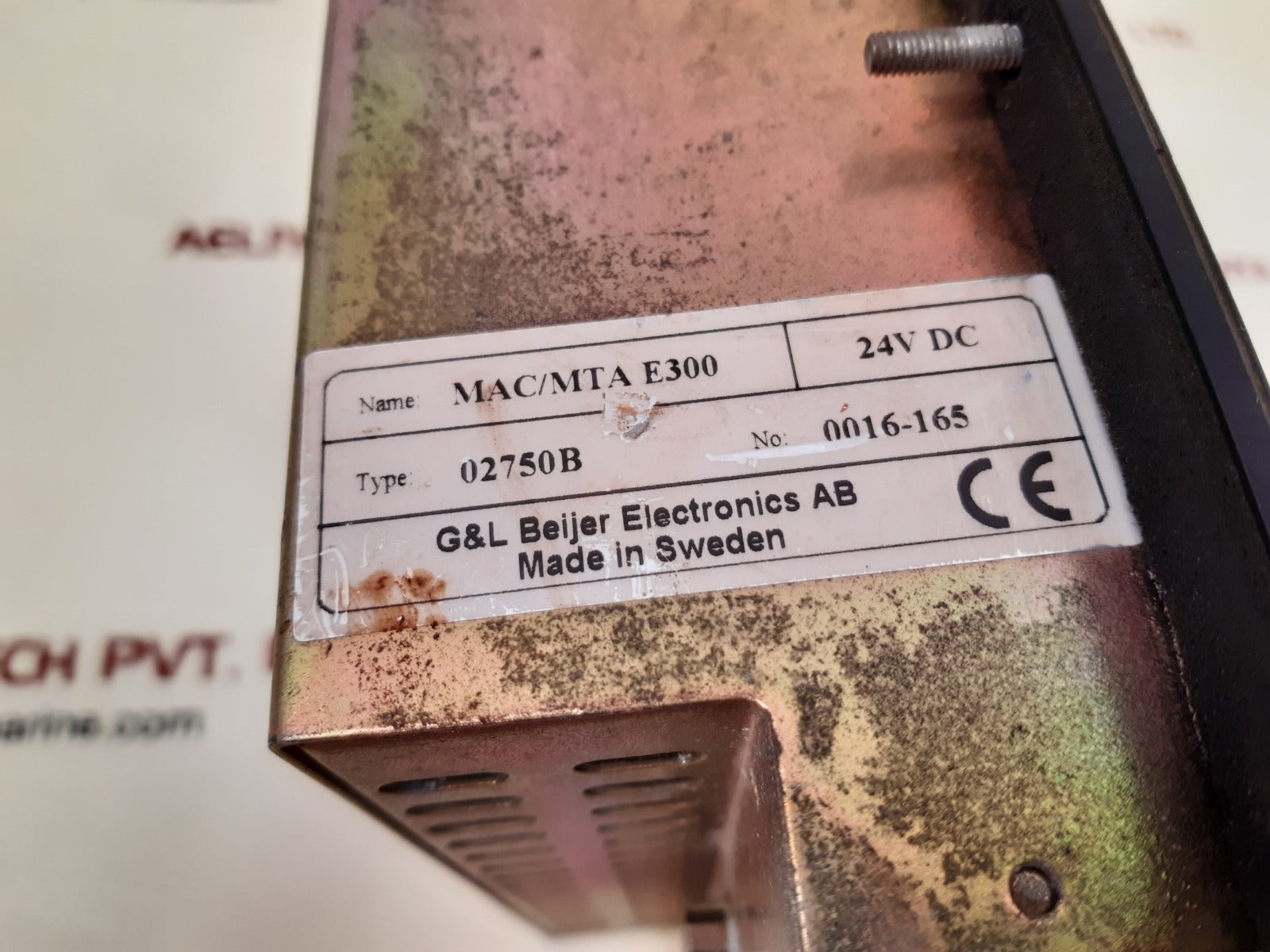 G&L Beijer 02750B Interface Control Panel 0016-165(Display Properly Not Working) - Image 3