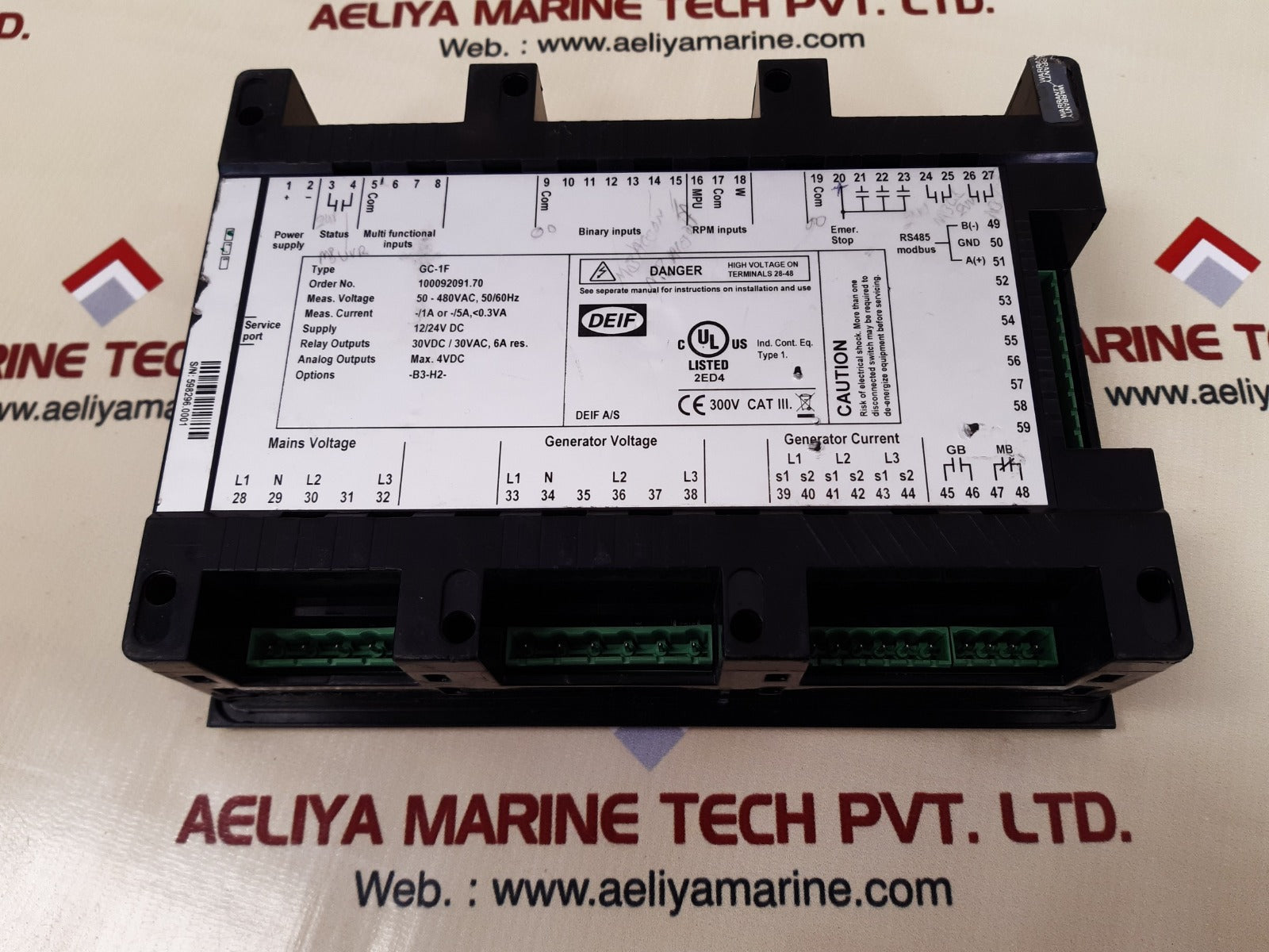 Deif gc-1f gen-set controller gc-1f amf - Image 5