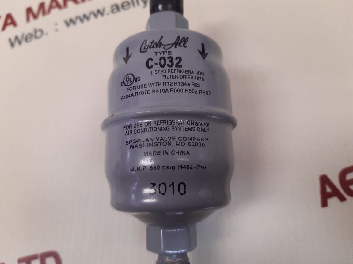 Sporlan Catch-all C-032 Filter-drier 650 Psig - Image 2