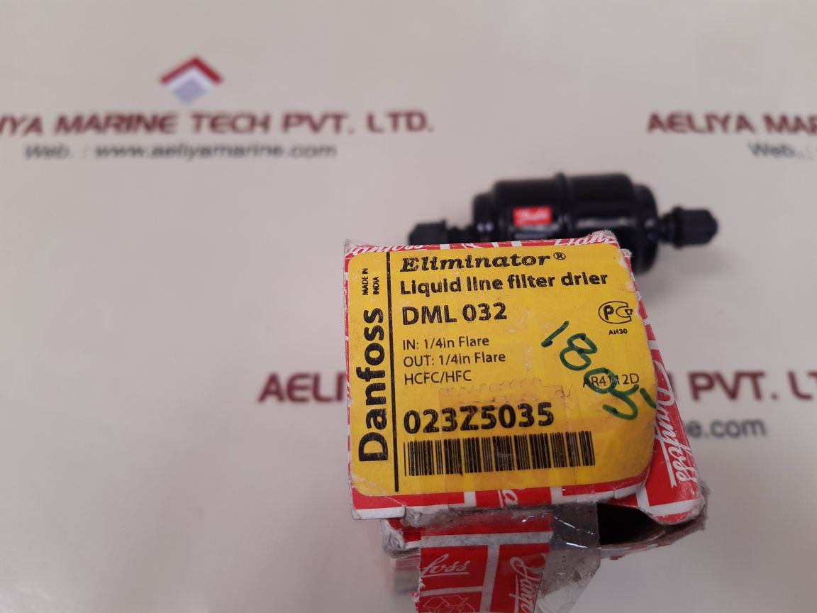 Danfoss Dml 032 Eliminator Liquid Line Refrigerant Filter-drier 667 Psig 46 Bar - Image 2