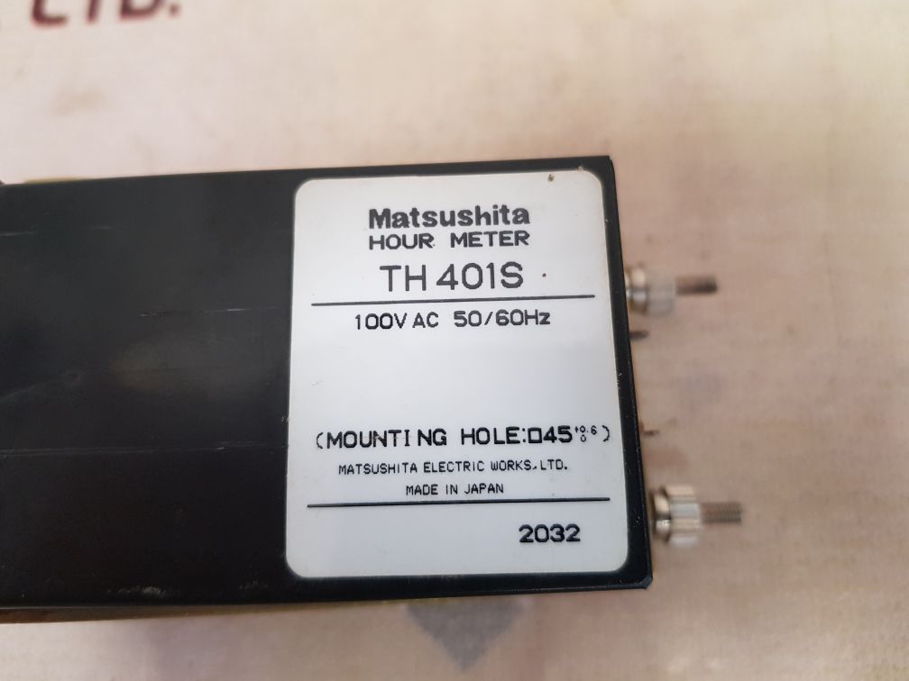Matsushita Th401S Hour Meter 100V Ac 50/60Hz - Image 7