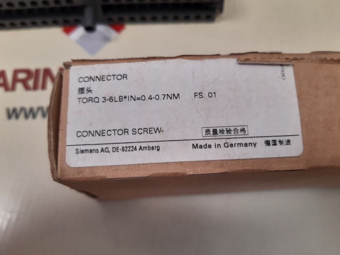 Siemens Simatic 6Es7 392-1Am00-0Aa0 Screw Connector - Image 2