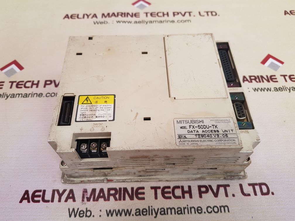 Mitsubishi Fx-50Du-tk Programmable Controller Touch Screen Panel(Not Working) - Image 2