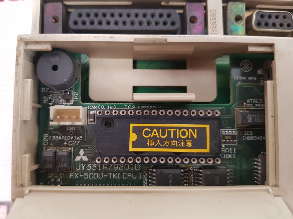 Mitsubishi Fx-50Du-tk Programmable Controller Touch Screen Panel(Not Working) - Image 6