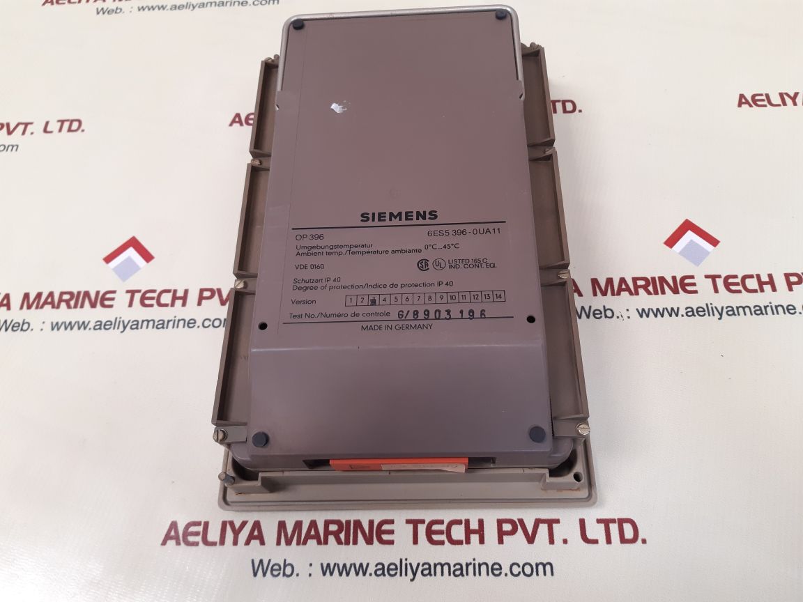 Siemens 6Es5 396-0Ua11 Simatic Op396 Operator Panel Ip40 - Image 3