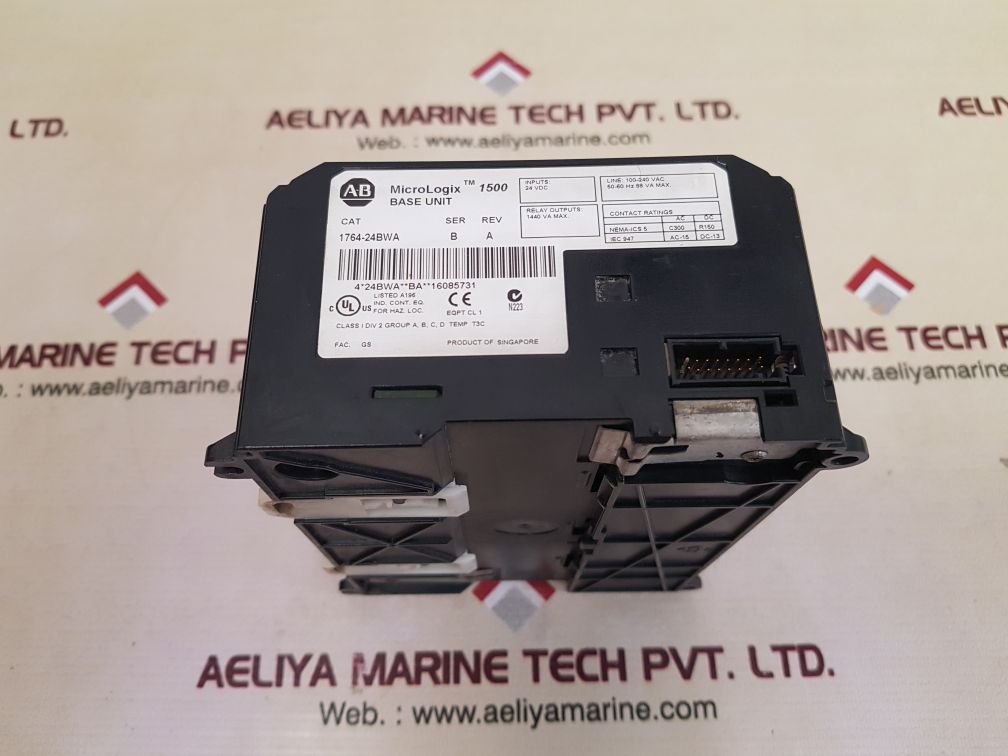 Allen-bradley 1764-24Bwa Ser B Micrologix Base Unit 1500 (Not Working)