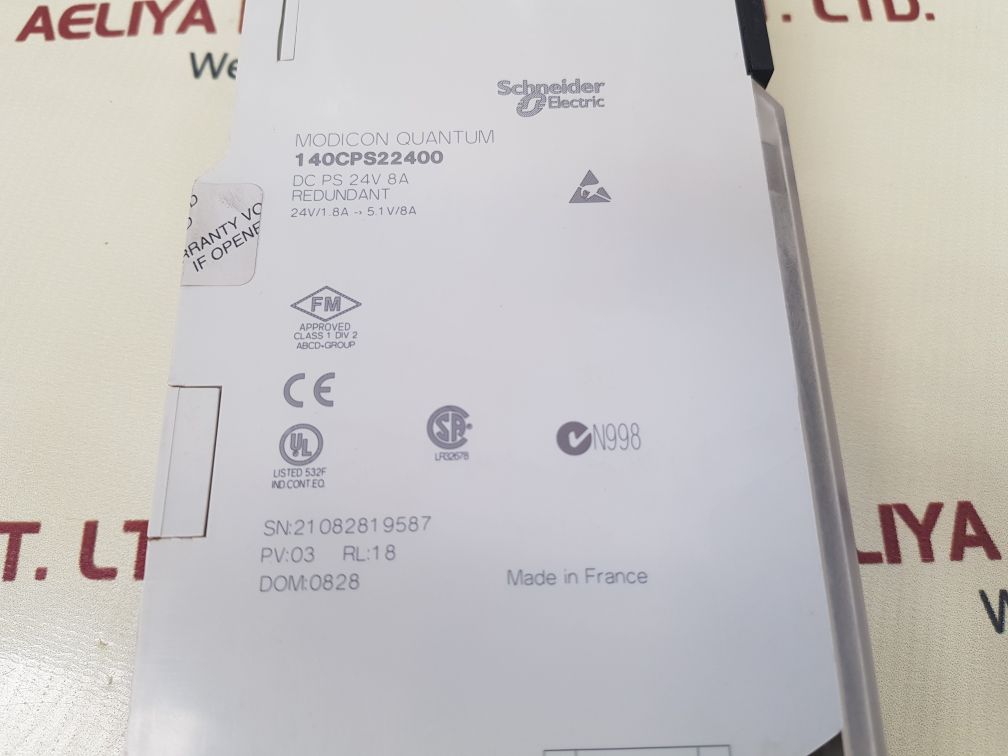 Schneider Modicon Quantum 140 Cps 224 00 Power Supply Module 24Vdc - Image 3