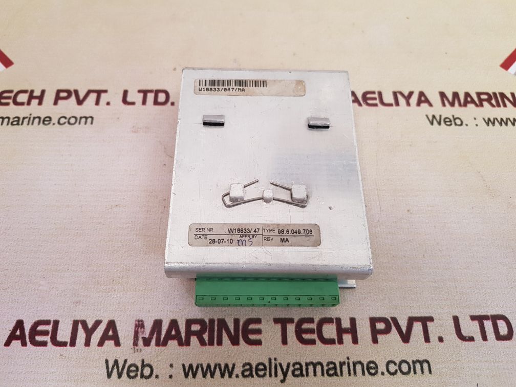 Terasaki 98.6.049.706 control processor board rev: ma - Image 2