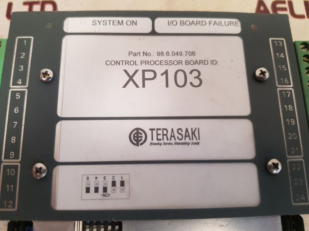 Terasaki 98.6.049.706 control processor board rev: ma - Image 5