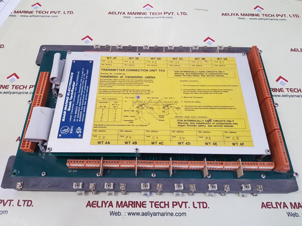 Saab 9150022-69 Transmitter Connection Unit Tcu - Image 2