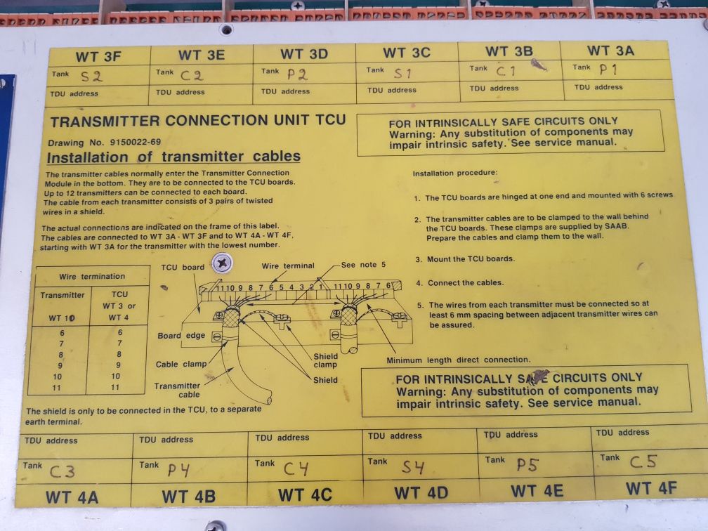 Saab 9150022-69 Transmitter Connection Unit Tcu - Image 6