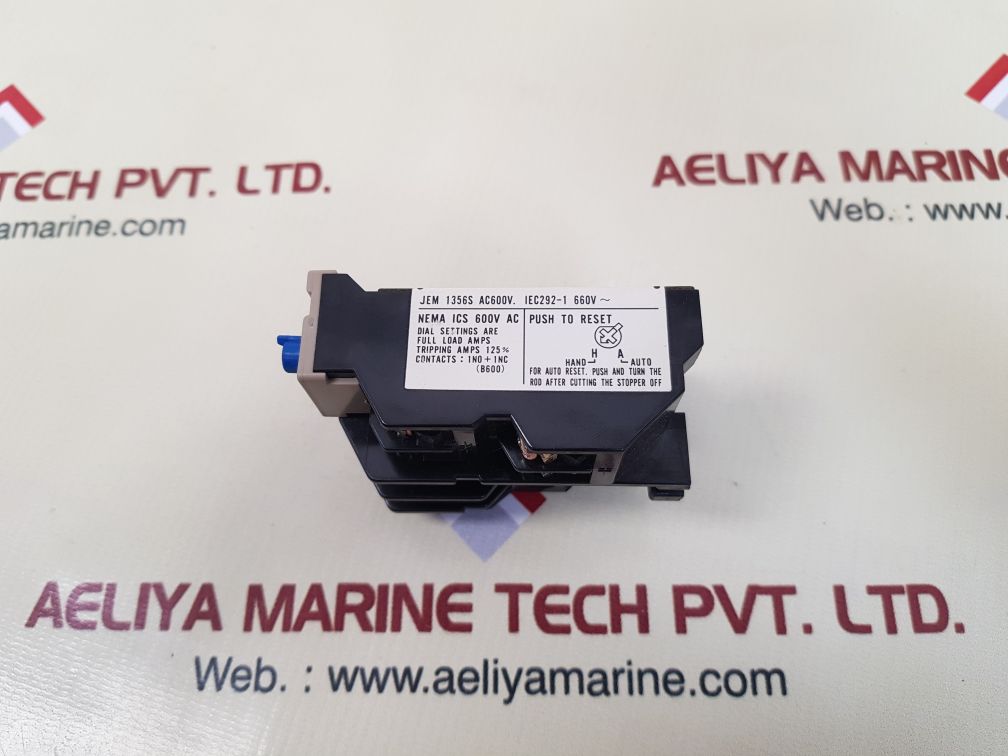 Mitsubishi Electric Th-k20 Thermal Overload Relay 15A 600Vac - Image 3