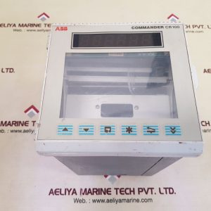 Abb Commander Cr 100 Digital Chart Recorder 85/265 Vac 50/60Hz (Not Working)