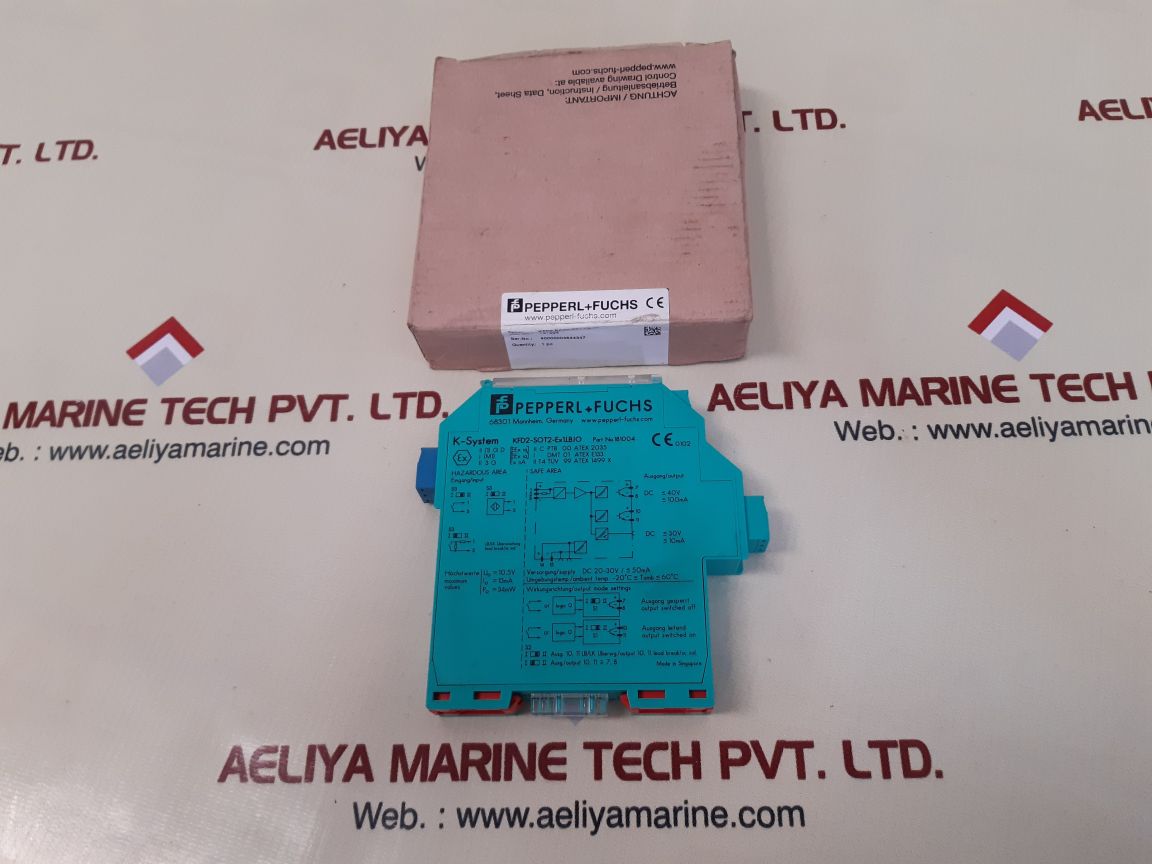 Pepperl+fuchs kfd2-sot2-ex1.lb.io isolated barrier 181004 new