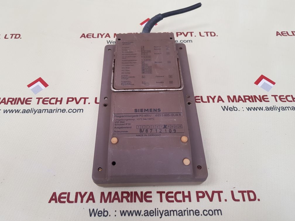 Siemens 6Es5 605-0Ua11 Programming Device Ip50 - Image 2