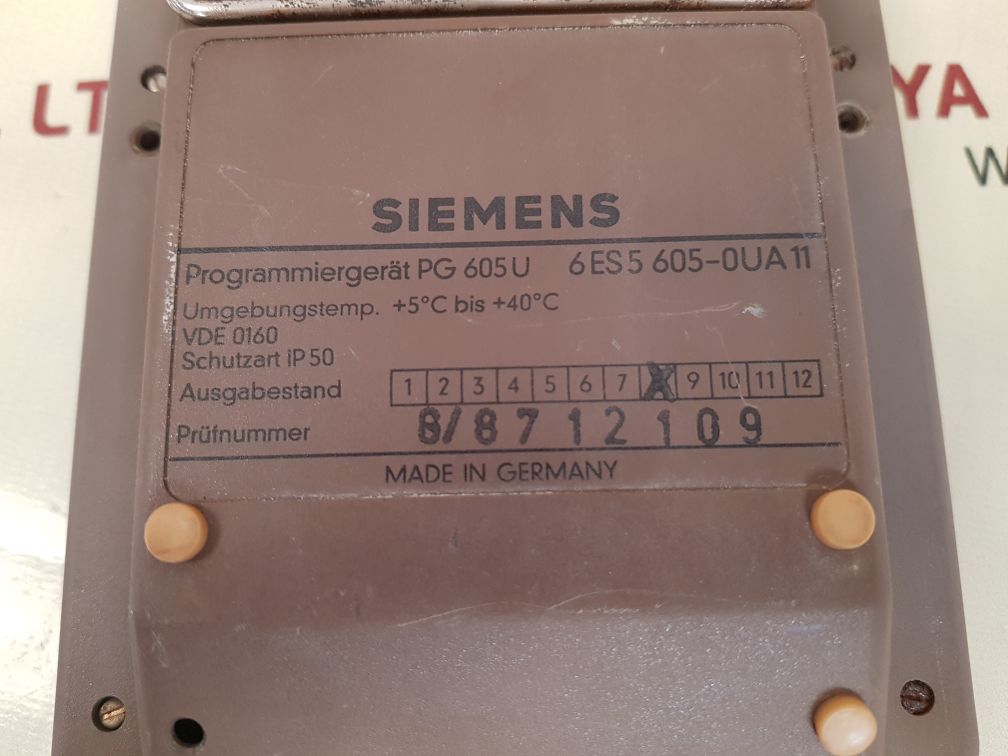 Siemens 6Es5 605-0Ua11 Programming Device Ip50 - Image 6