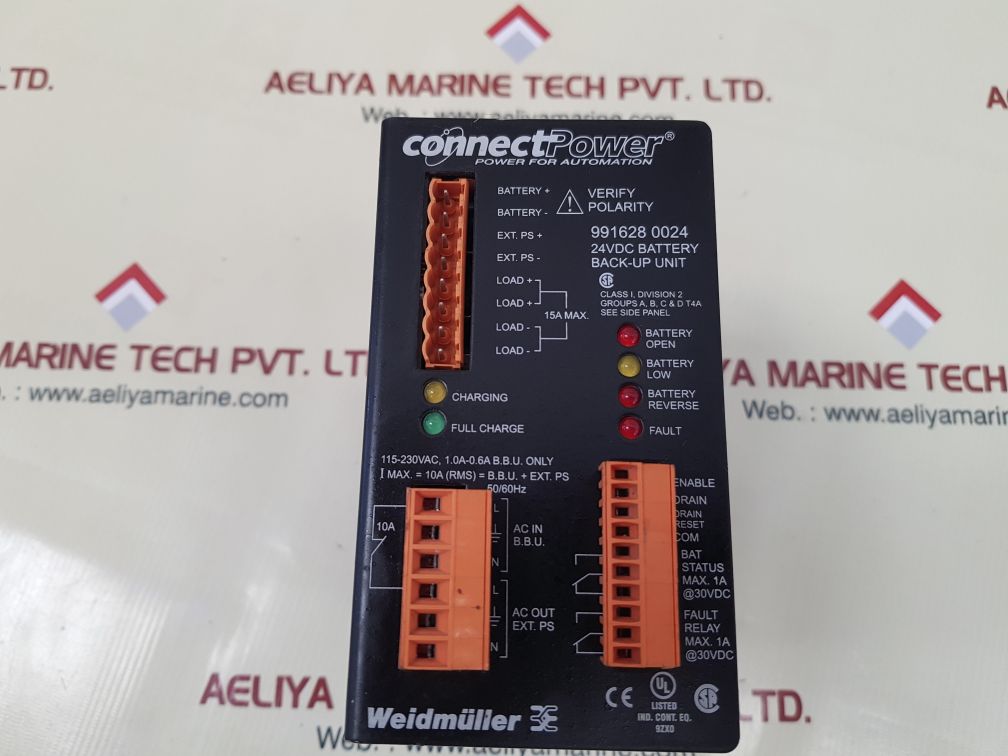 Weidmuller 991628 0024 connect power supply 24vdc battery back-up unit - Image 7