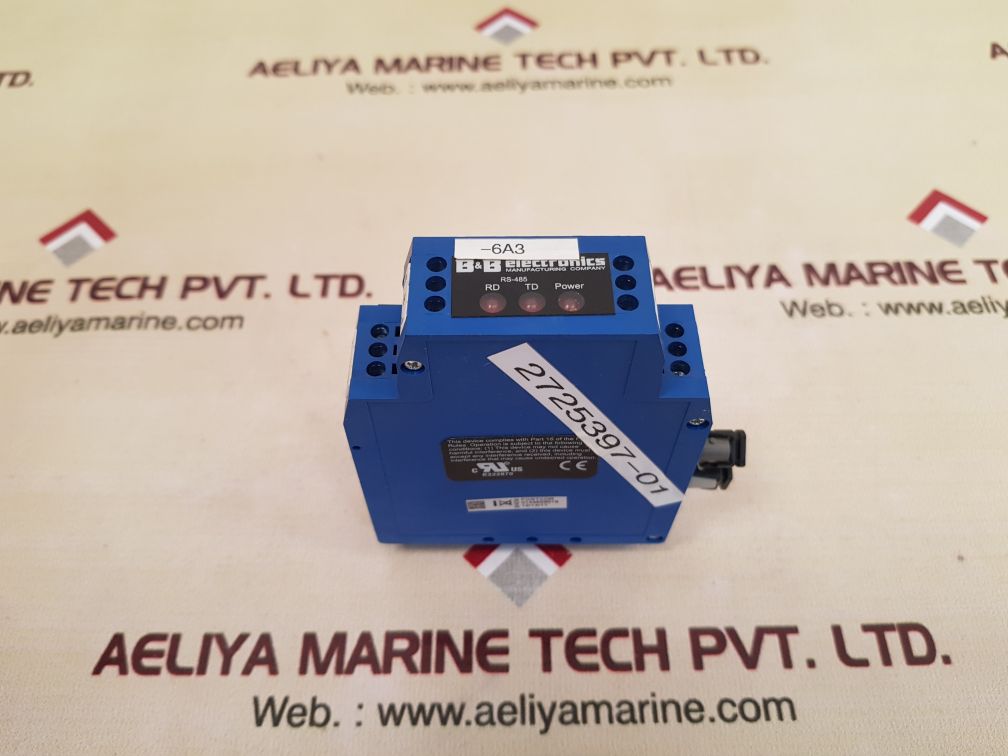B&b electronics fostcdr rs-232/rs-485 to fiber optic converter