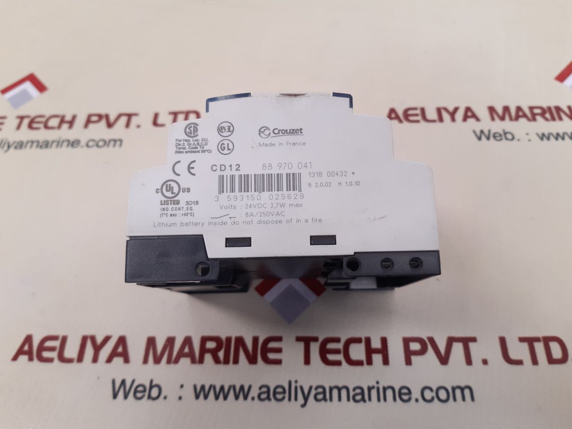 Crouzet cd12 millenium 3 88 970 041 programmable logic controllers - Image 3