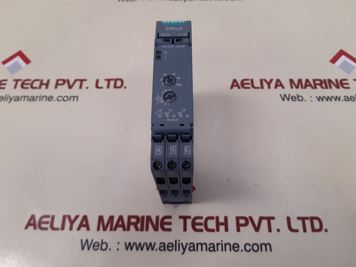 Siemens 3rp2525-1bw30 time relay - Image 3