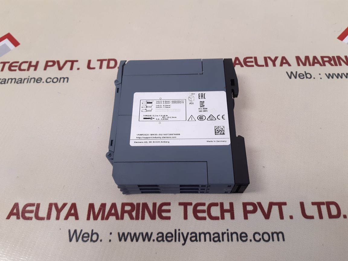 Siemens 3rp2525-1bw30 time relay - Image 4