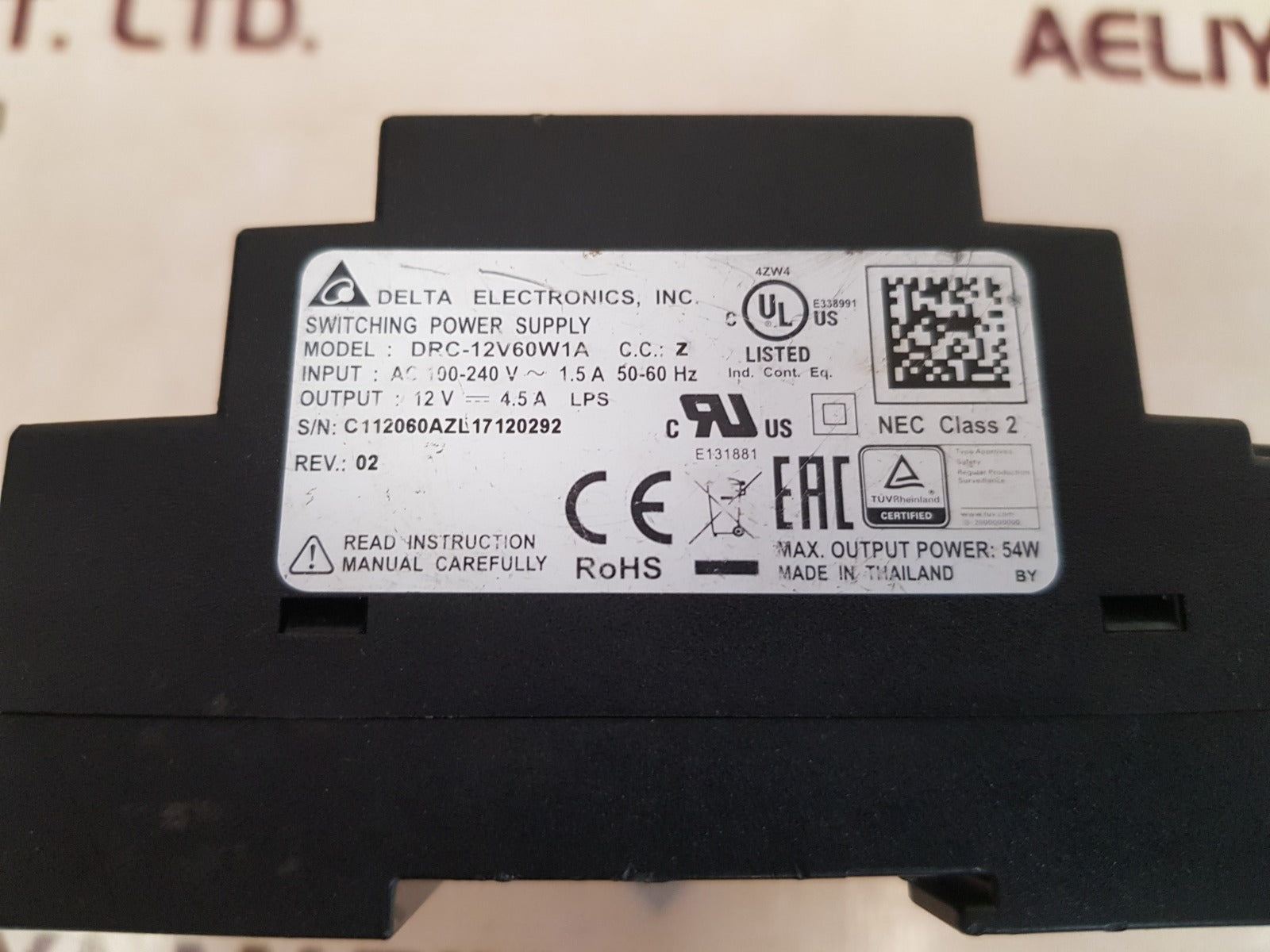 Delta drc-12v60w1a switching power supply - Image 7