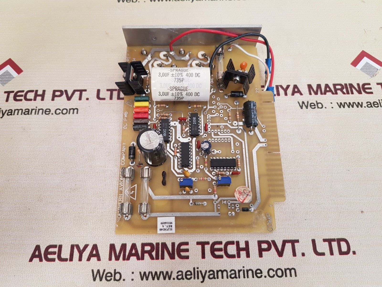 Southern avionics pwb 303 rev b pcb card 931104 - Image 2