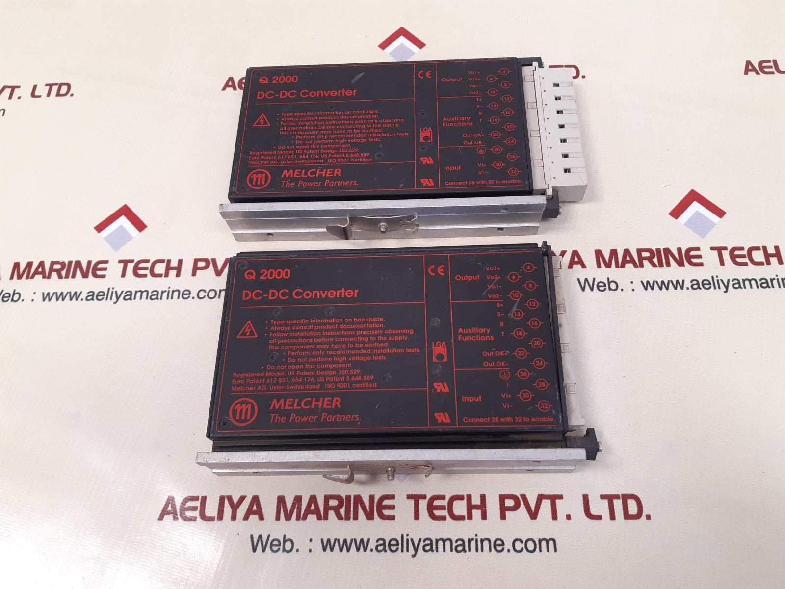 Melcher q 2000 dc-dc converter