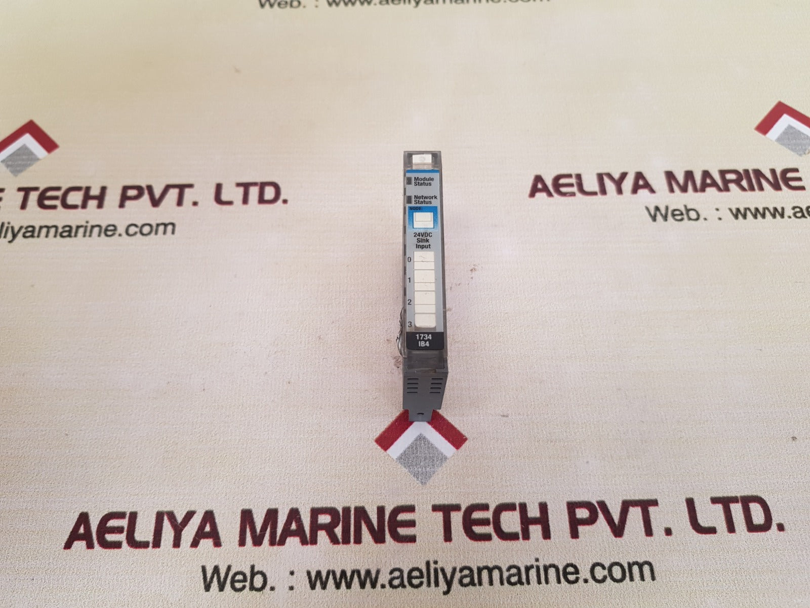 Allen-bradley 1734-ib4 ser c sink input module