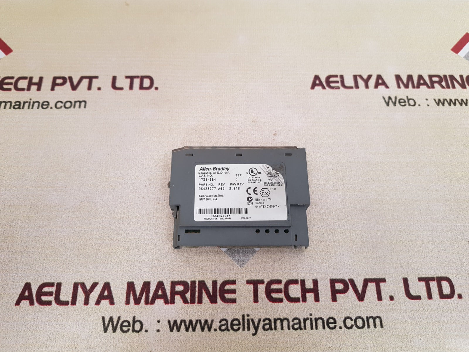 Allen-bradley 1734-ib4 ser c sink input module - Image 2